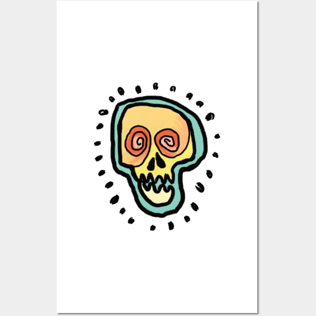 Skull Wall Art by Anigroove